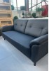 Miller Half Leather Sofa 3 Seater  200W 